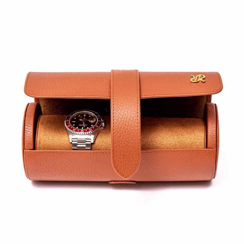 Berkeley Three Watch Roll - Tan