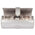 Carbon Three Watch Roll - Silver