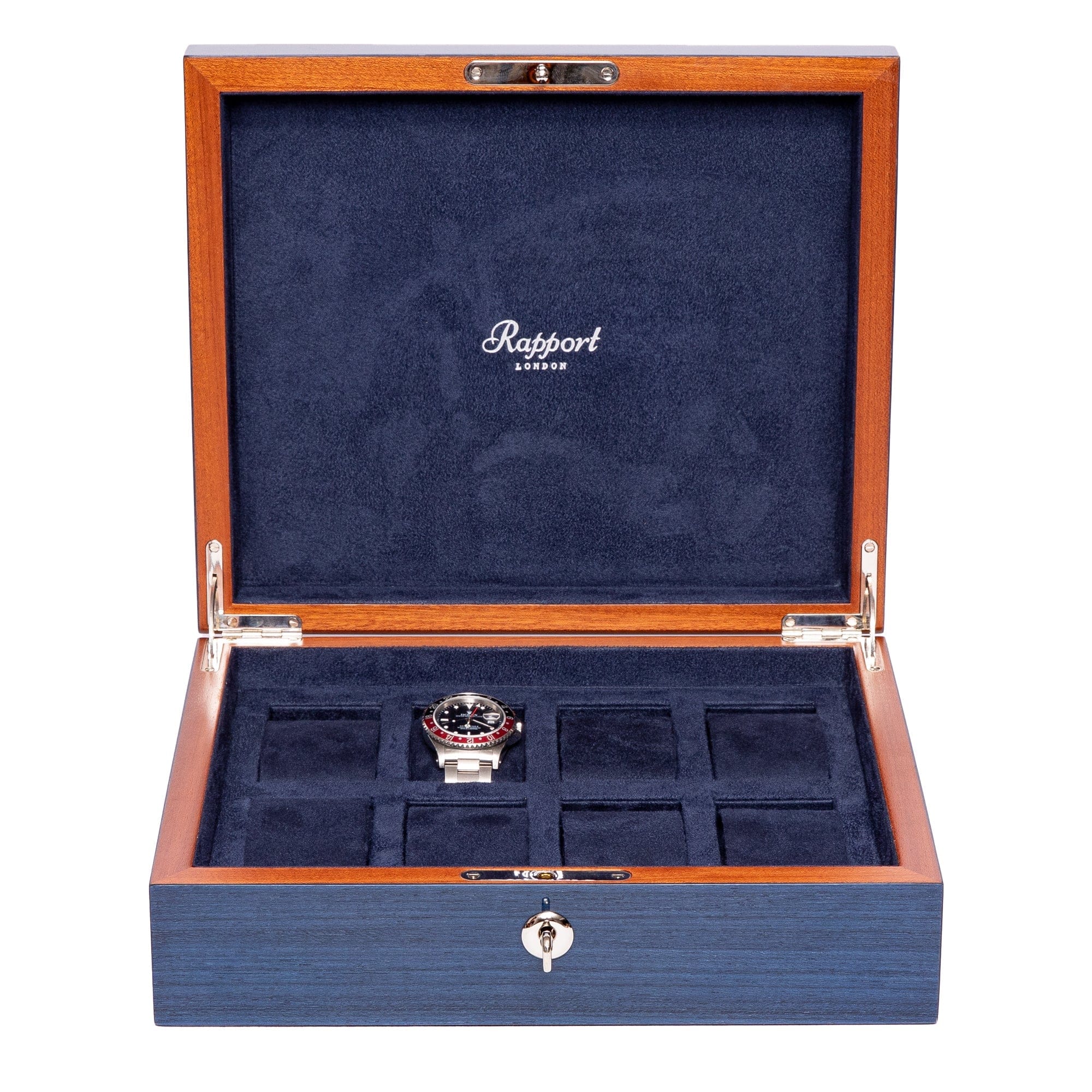 Sample Heritage Eight Watch Box - Navy