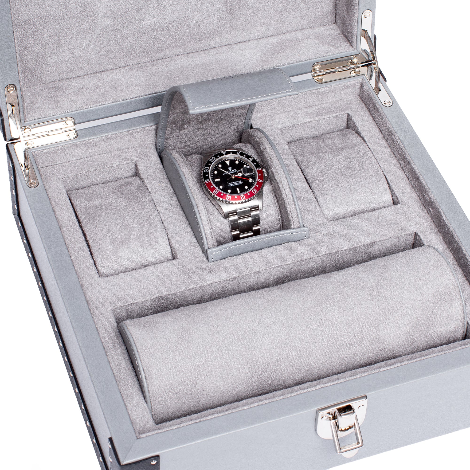 Kensington Six Watch Box - Grey