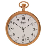 Rapport-Watch Accessories-Slim Open Face Pocket Watch-Rose Gold