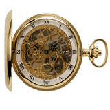 Rapport-Watch Accessories-Double Hunter Pocket Watch Gold Plated-