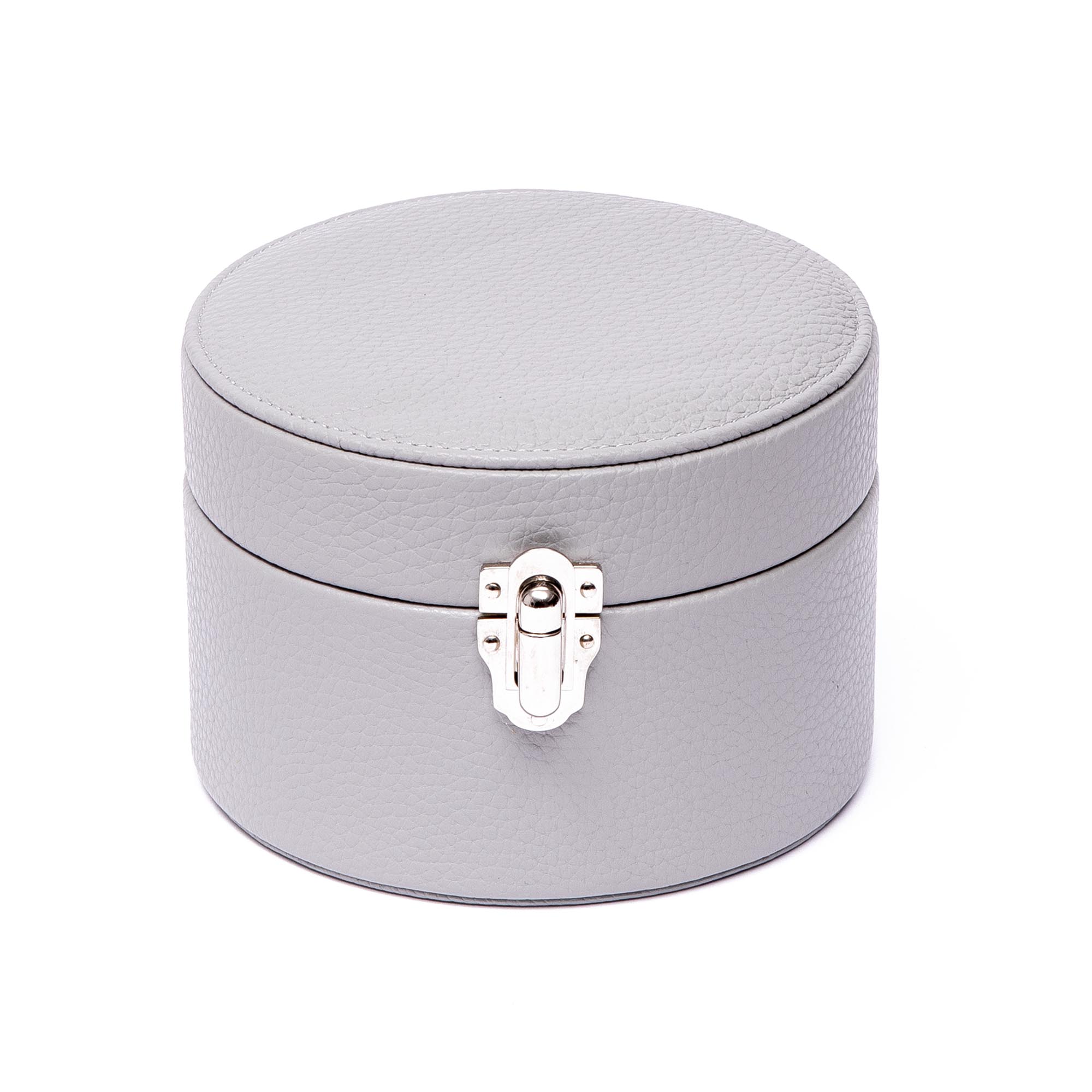 Rapport-Ladies-Grey Round Jewellery Box-