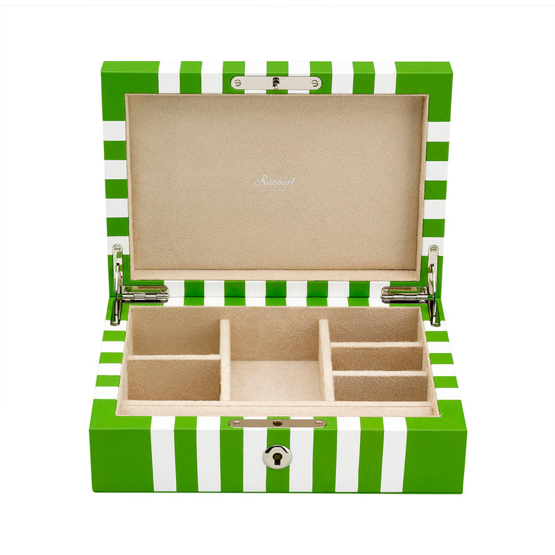 Rapport-Ladies-Maze Jewellery Box-Green White